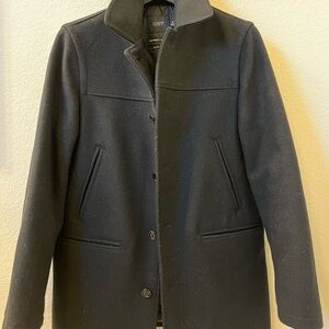 J. Crew Black University Jacket Pea Coat - Vintage - Men’s